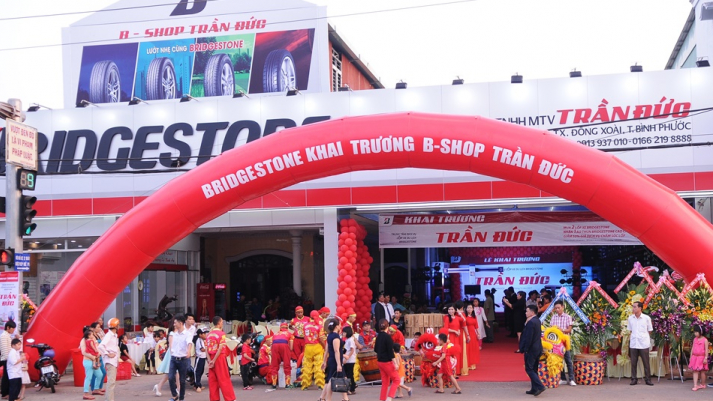 Bình Phước: Đại lý Bridgestone B-Select Trần Đức 